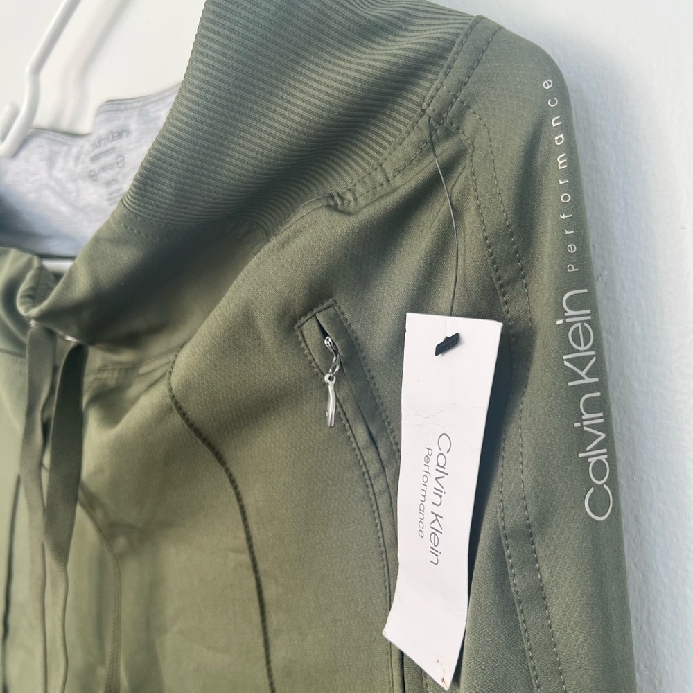 Calvin Klein Jeans Women's Active Jogger Track Pants Green Olive